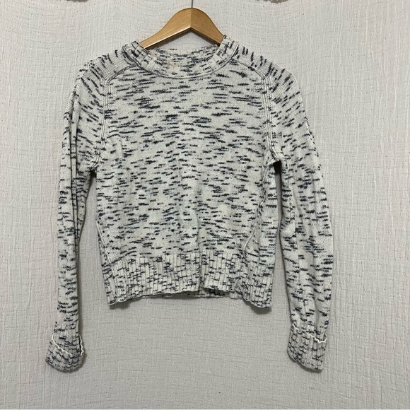 J.Crew Speckled cotton sweater-H4658 size S - Picture 4 of 8